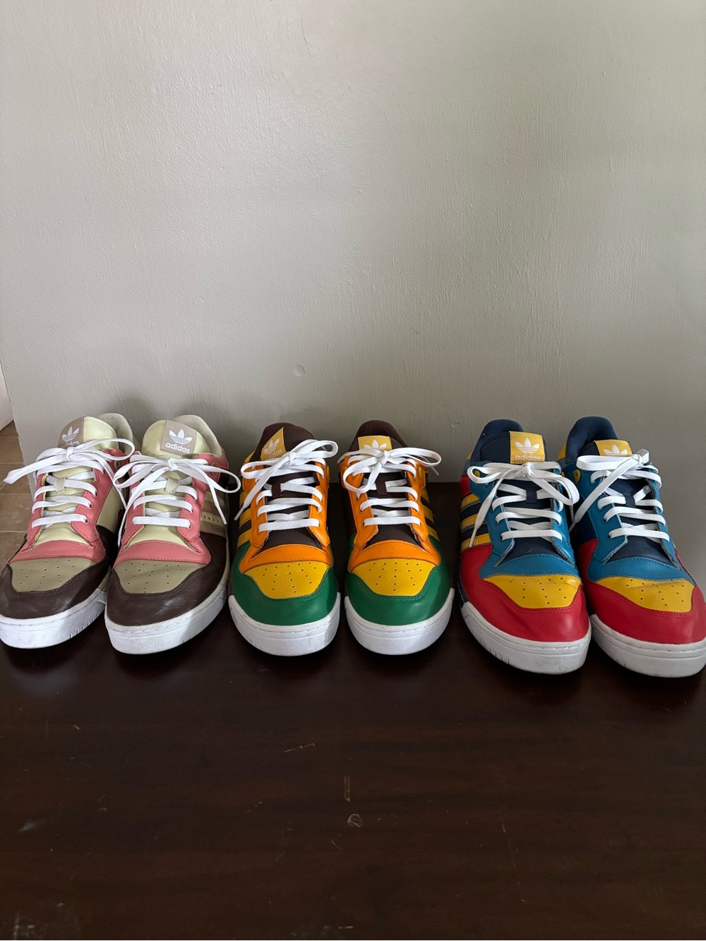 ADIDAS RIVALRY LOW “HUMAN MADE” SNEAKERS LOT MENS.
